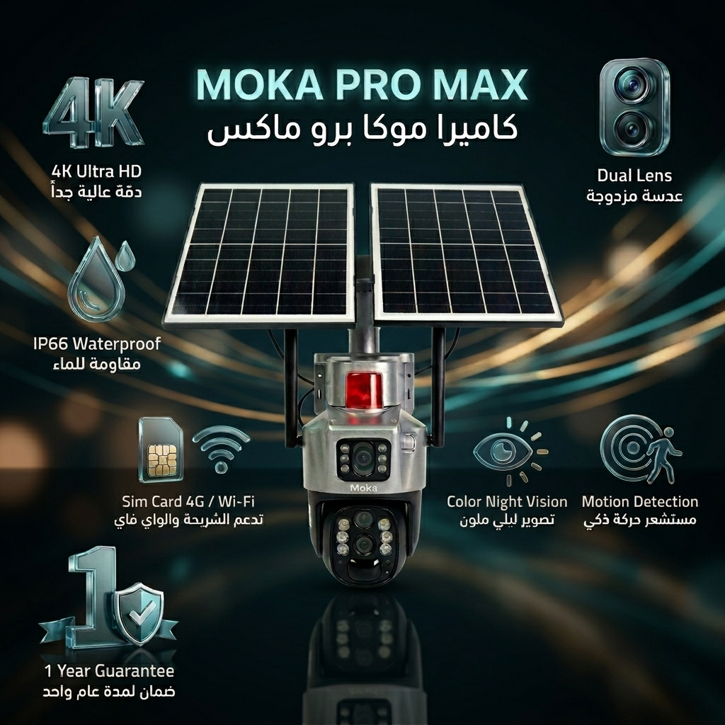 موكا برو ماكس — كاميرا شمسية